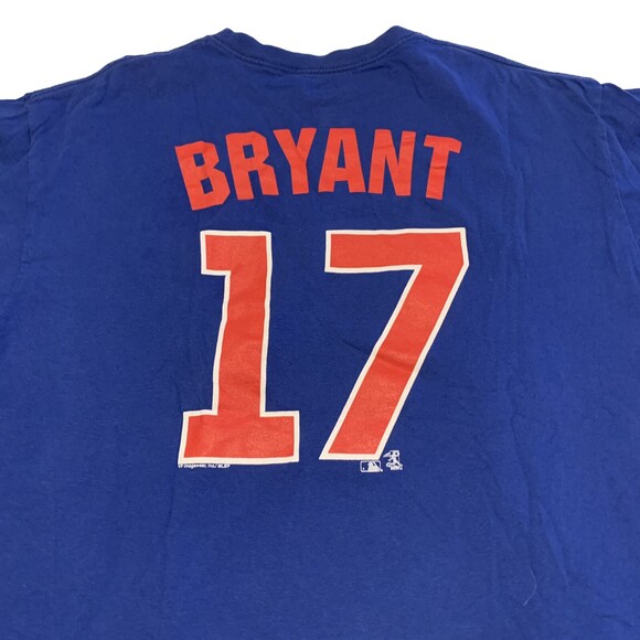 Majestic Chicago Cubs Kris Bryant Shirt Men's XL MLB - Picture 4 of 7
